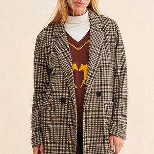 Sanctuary for Anthropologie Women's Size S Oversized Knit Blazer Trendy